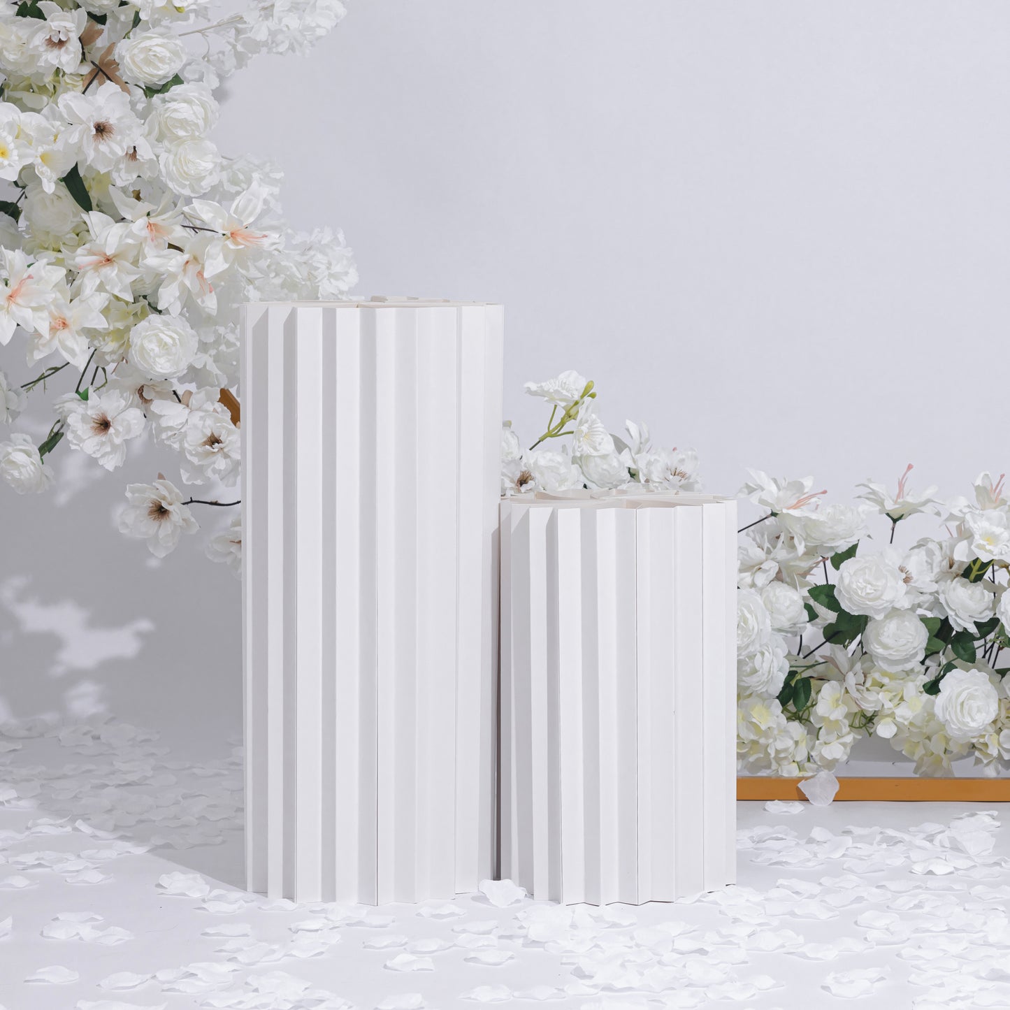 Proposal Indoor and Outdoor Scene Arrangement, Romantic Confession Arrangement, Proposal Atmosphere Props, White Set